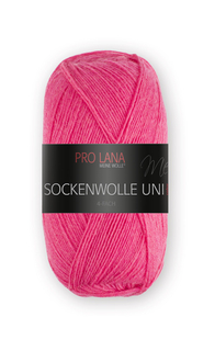 Sockenwolle Uni 422 - pink